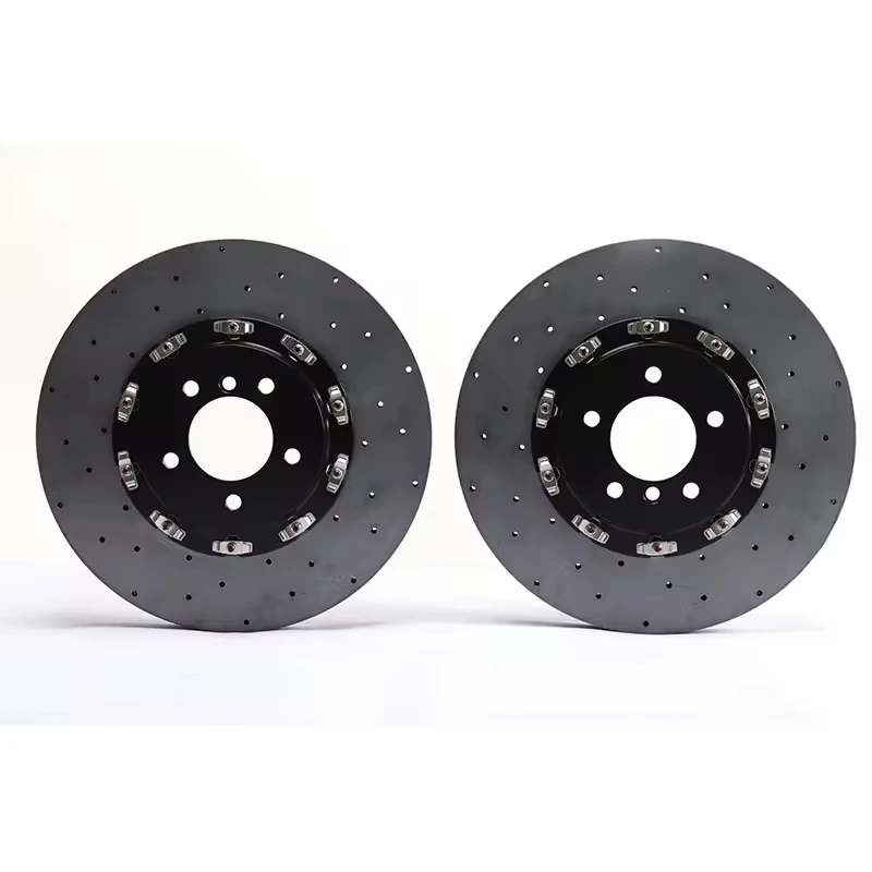 6 Pot Brake Caliper Kit With Front CCB Carbon Ceramic Discs for RX8  F06 F12 F13