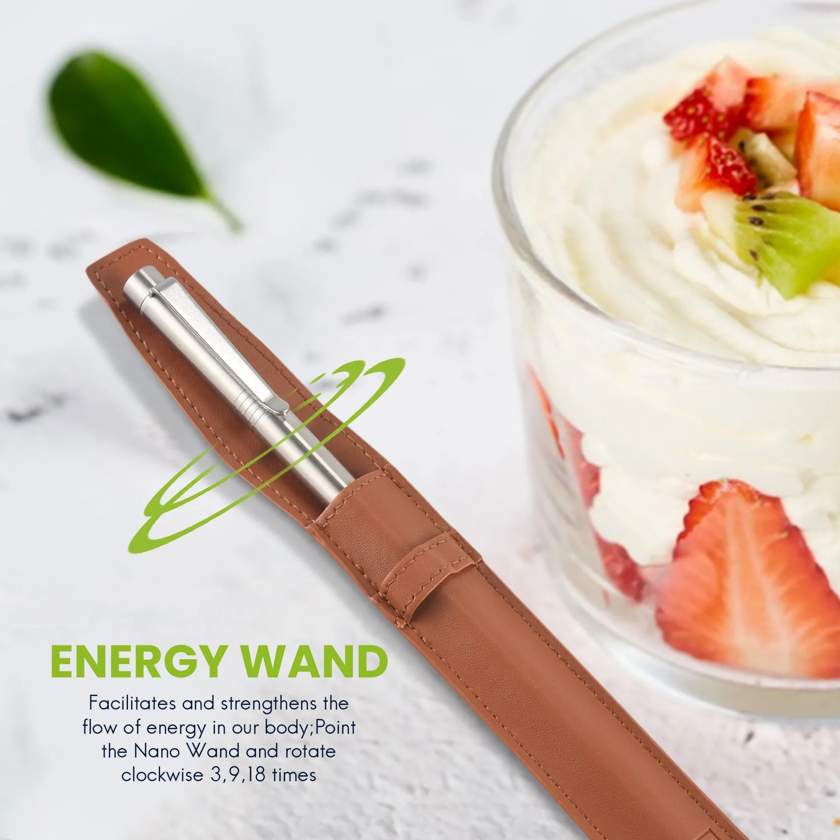 ไอออนลบ Energy Wand NANO Energy ปากกาน้ําอัลคาไลน์ Stick โมเลกุลน้ําปากกาเปิดใช้งาน