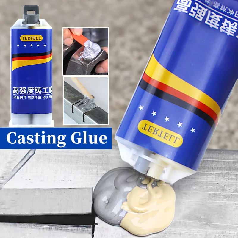 

20/50/100/200/300g High Temperature Metal Repair Glue Strength Glue Sealant Magic Industrial Casting Repair Agent Weld Tools