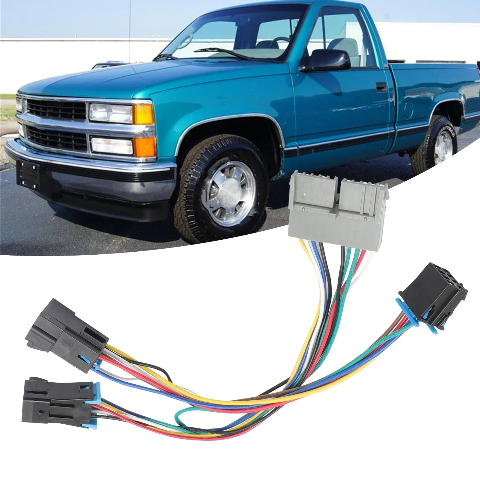 A/C Heater Climate Temperature Control Adapter Wire Harness Without Rear DEFROST Option For Chevy Silverado 1995