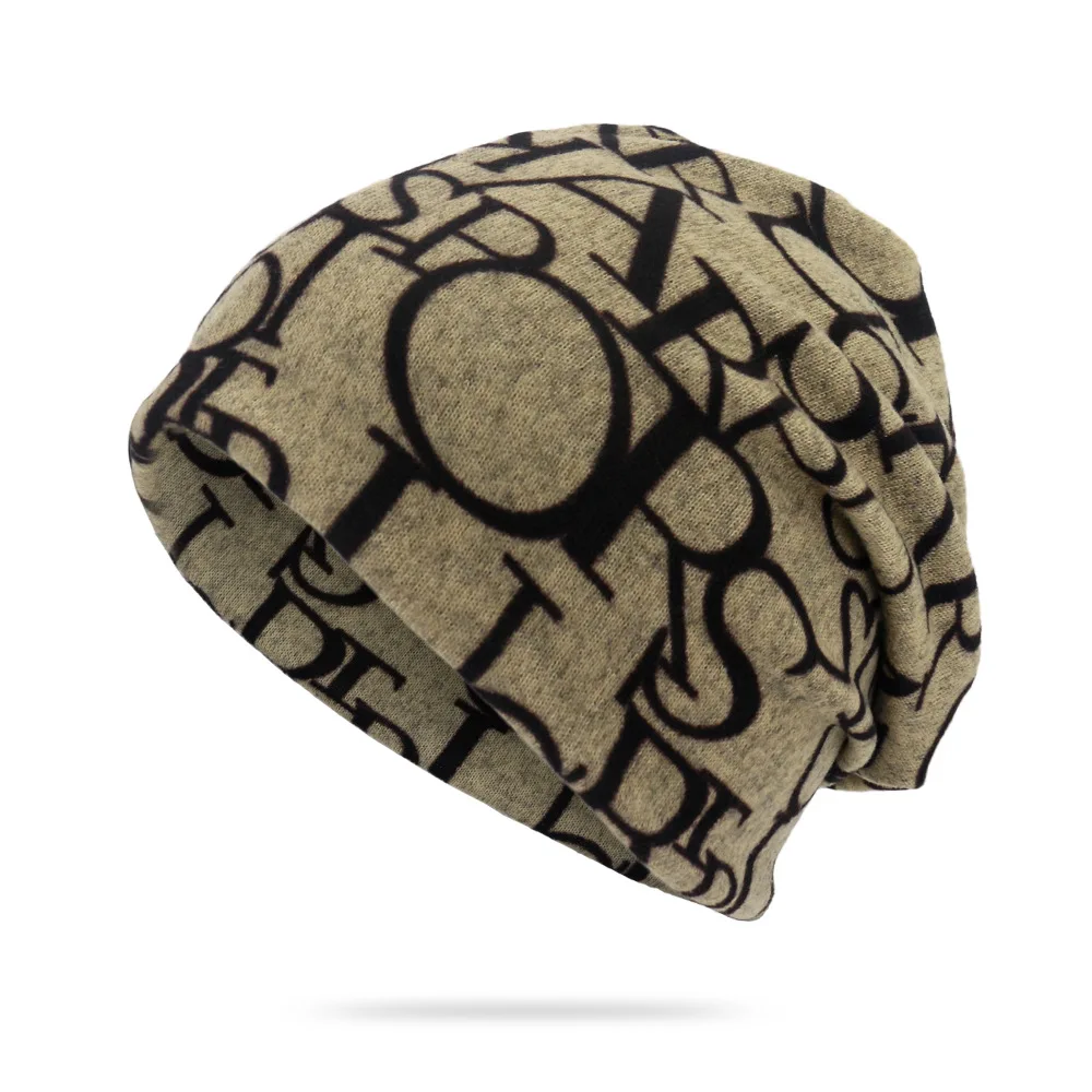 Herfst Winter Brief Ontwerp Hoeden Voor Mannen Dunne Hoed Multifunctionele Vrouwen Skullies Beanies Mode Feminino Sjaal