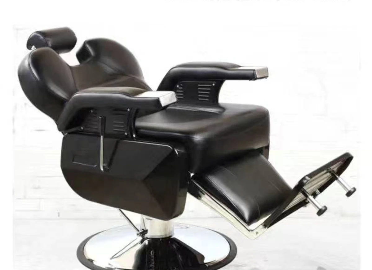 comfortable hydraulic reclining barber chairs antique Professional chair for barbering salon manufacturers