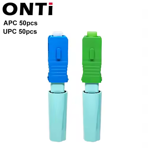 ONTi New SC APC SM Single-Mode Fiber Optical Connector FTTH Tool Cold Connector Tool SC UPC Fiber Optic Fast Connector - Image 13