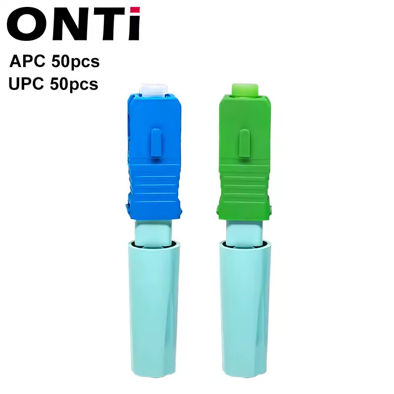 ONTi New SC APC SM Single-Mode Fiber Optical Connector FTTH Tool Cold Connector Tool SC UPC Fiber Optic Fast Connector - Image 13