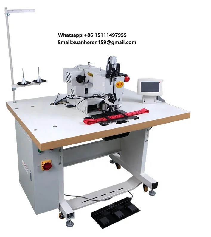 Most Popular g Computerized Pattern Sewing Machine Webbing Sling Climbing Ropes Sewing Machine