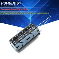 5PCS Higt quality 400V150UF 18*35mm 150UF 400V 18*35 Electrolytic capacitor