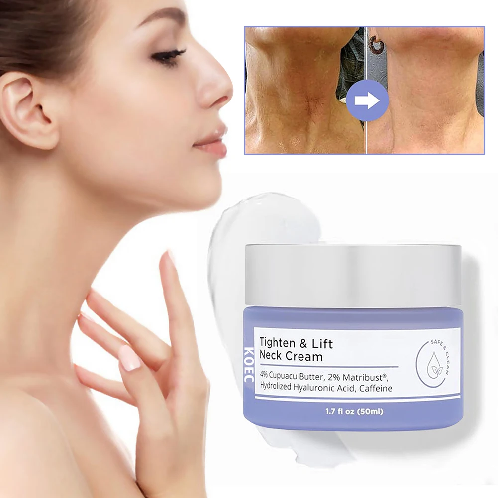 50ml Instants Neck Firming Cream Tightening Lifting Skin Cream Double Chin Reduction Skin Tightener For Neck Firming Wrinkles