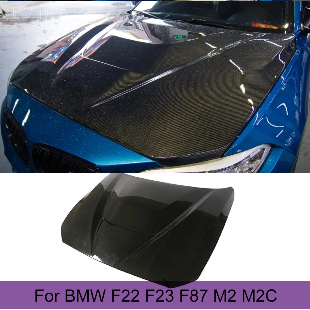 

Carbon Fiber Engine Cover Hood Bonnet for BMW 2 Series F22 F23 F87 M2 M2C 2014 - 2019 Carbon Fiber Engine Cover Hood Bonnet