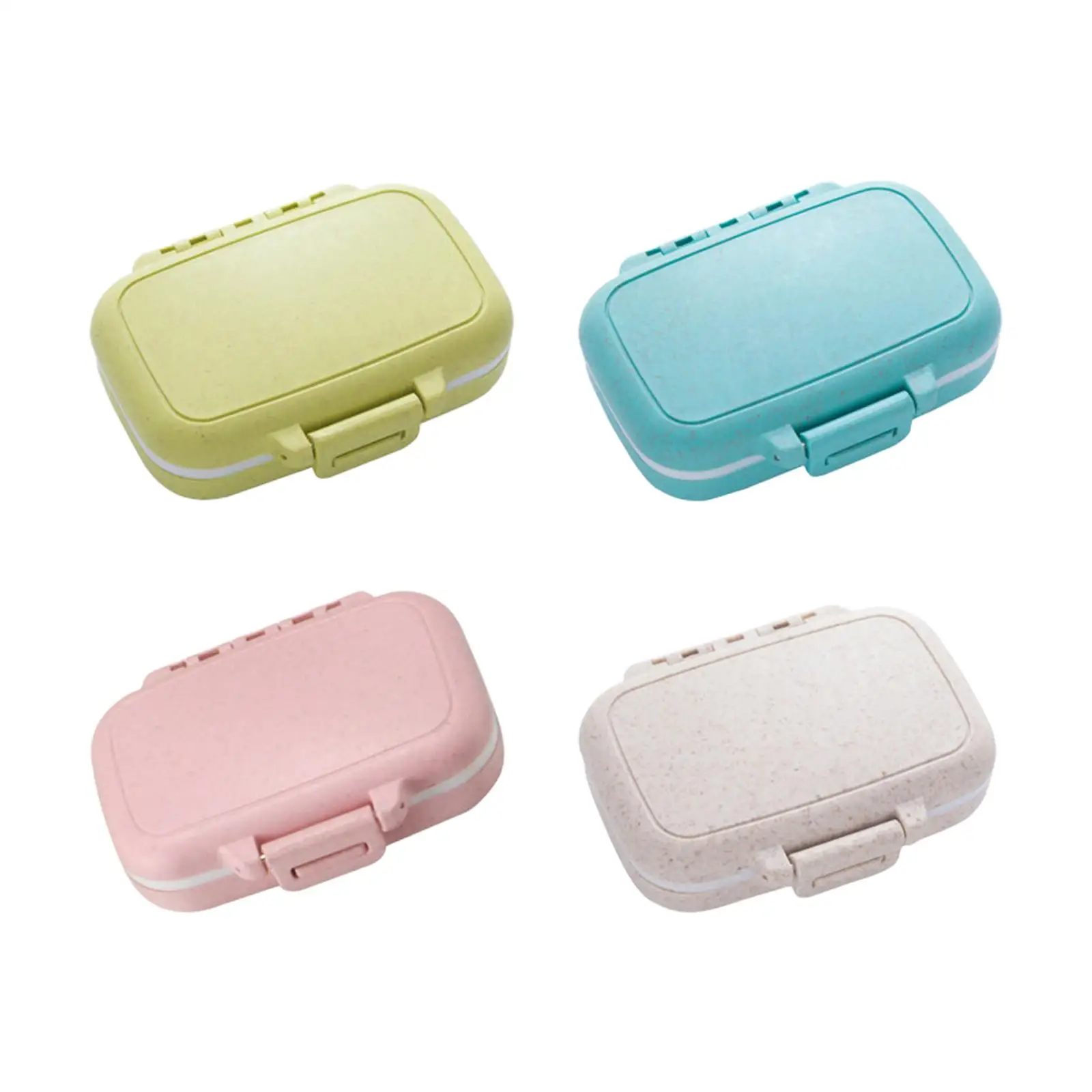 Pill's Box Accessories Dust Proof Multifunction Easy Fill PP Material 3