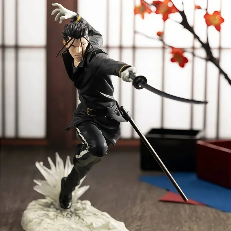

In Stock Anime Action Figure Hajime Saito And Shinomori Aoshi Collection Model Doll Desktop Decoration Trendy Doll Birthday Gift