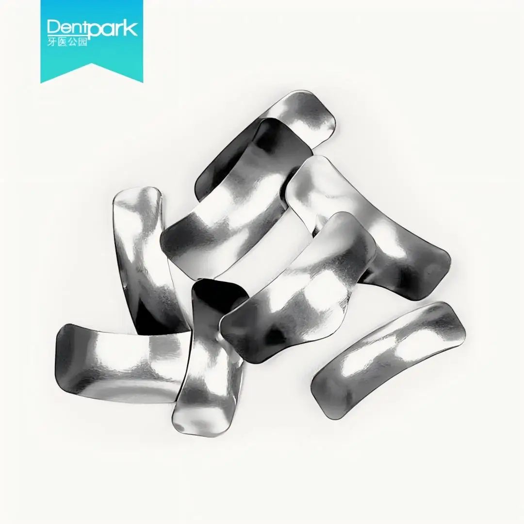 Dentpark Dental Sectional Matrix System Soft Metal Bands M2 1.0 Thickness 0.038MM for Class-Ⅱ Composite Resin Restoration