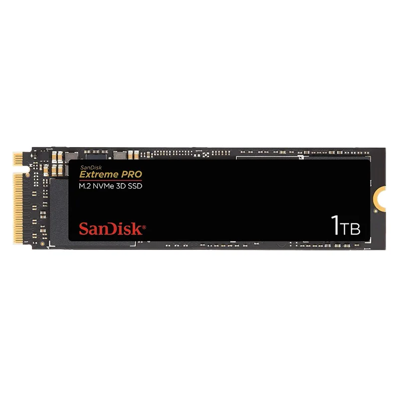 SanDisk Extreme PRO M.2 NVMe 3D SSD Up to 3400MB/s Read speed PCIe 3.0 x4 With 3D NAND Solid State Drive 500gGB 1TB 2TB