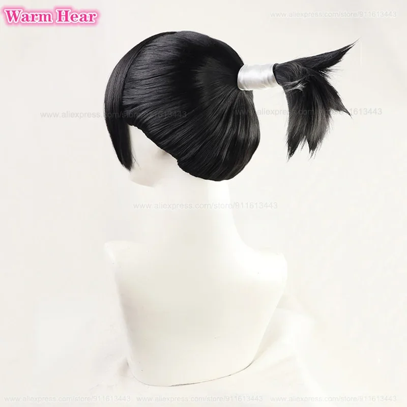 High Quality Anime Synthetic Cos Miwa Kasumi Ultimate Machamaru Cosplay Anime Unisex Wigs Heat Resistant Fribe Wigs + A Wig Cap