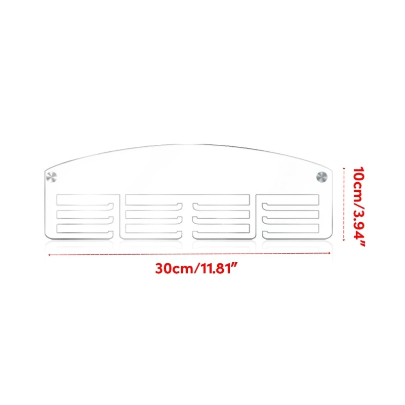 Uchwyt na do montażu na ścianie, akrylowy stojak na medale, wiszący stojak