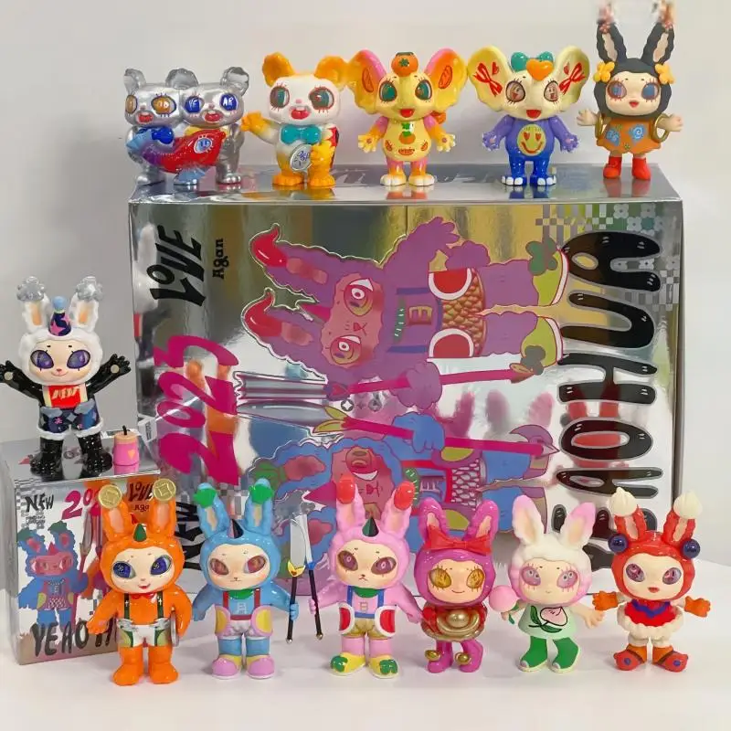 

Подлинный запас Agan Rabbit Zero Rabbit Three Series слепая коробка Agan New Item Midun'er милые подарки-сюрпризы ручной работы для девочек игрушки