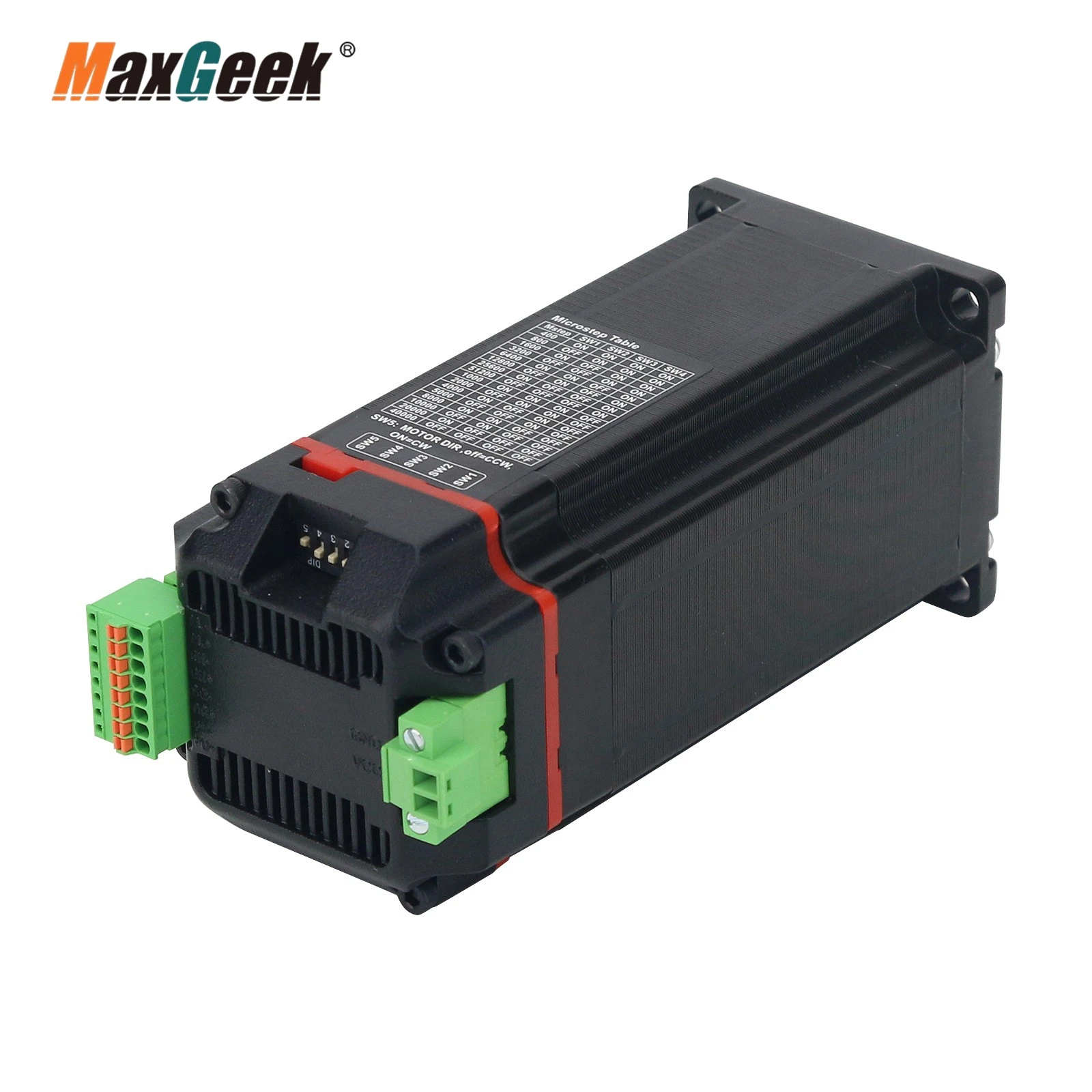 Maxgeek 57-102 / 112 Integrated Nema 23 Closed Loop Stepper Motor Stepping Motor and Driver in One for CNC Machine