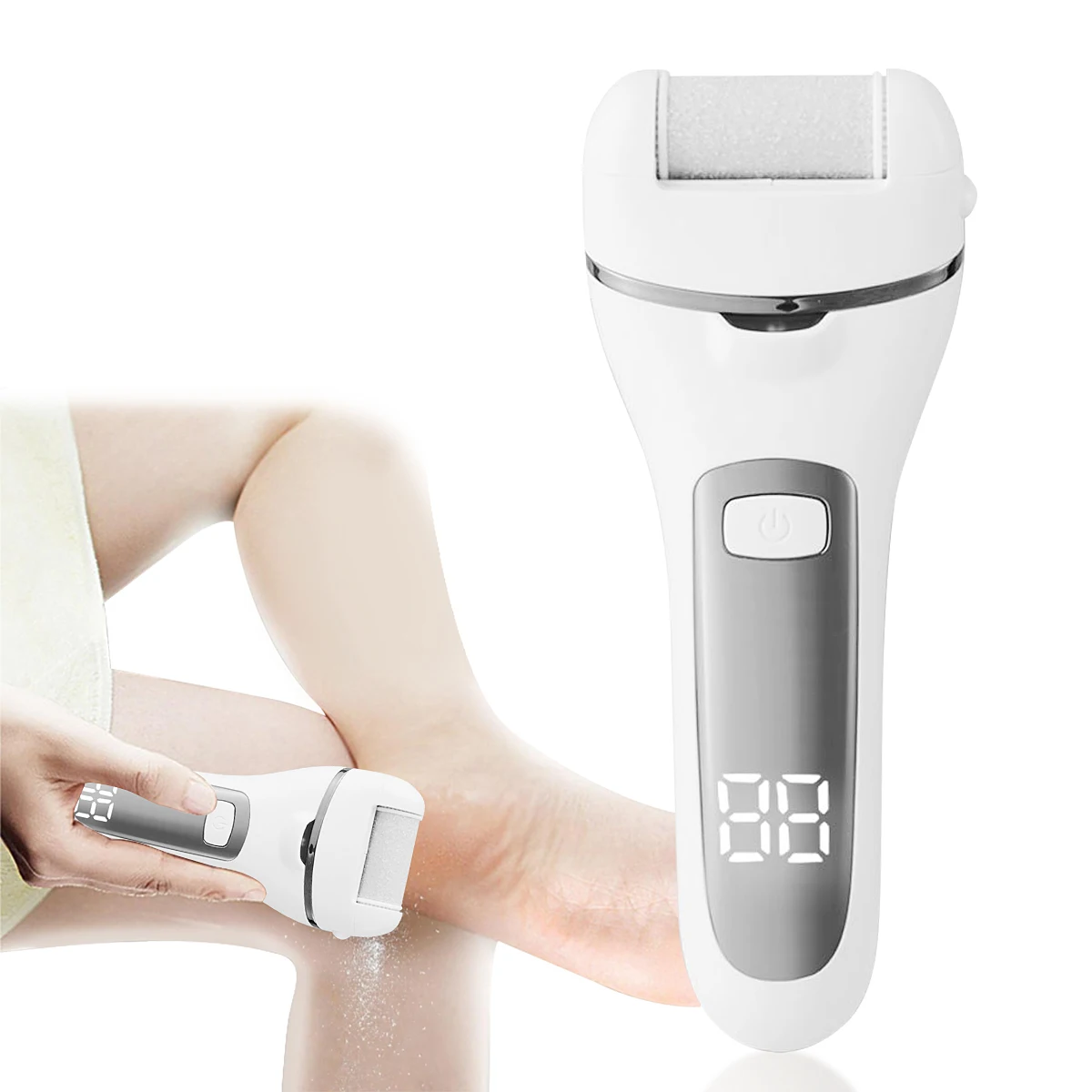 

Электронная шлифовальная машина для ног, мощный жидкокристаллический электрический инструмент для удаления мозолей, педикюрный инструмент для мужчин и женщин, мозоли из мертвой твердой кожи