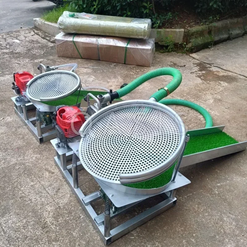 Hot SalesGold Pan, Gold Mining Machine, Vibration, Portable Small Gasoline Engine, Gold Suction Chute, Mineral Processing Sand F