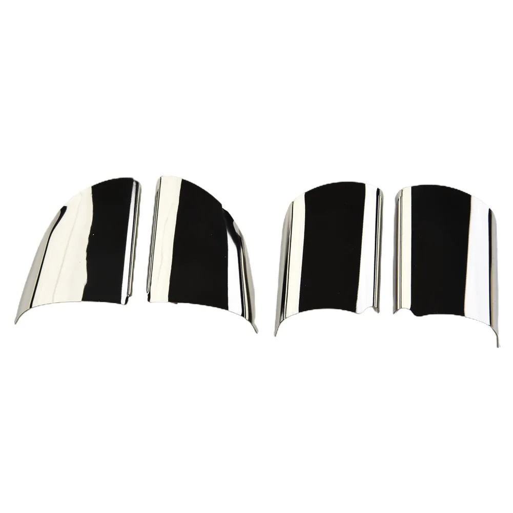 4pcs For Ford Transit MK7 2006-2014 SILVER Steering Wheel Trim Decoration Sticker ST 2.2 for tdci for swb LWB T260