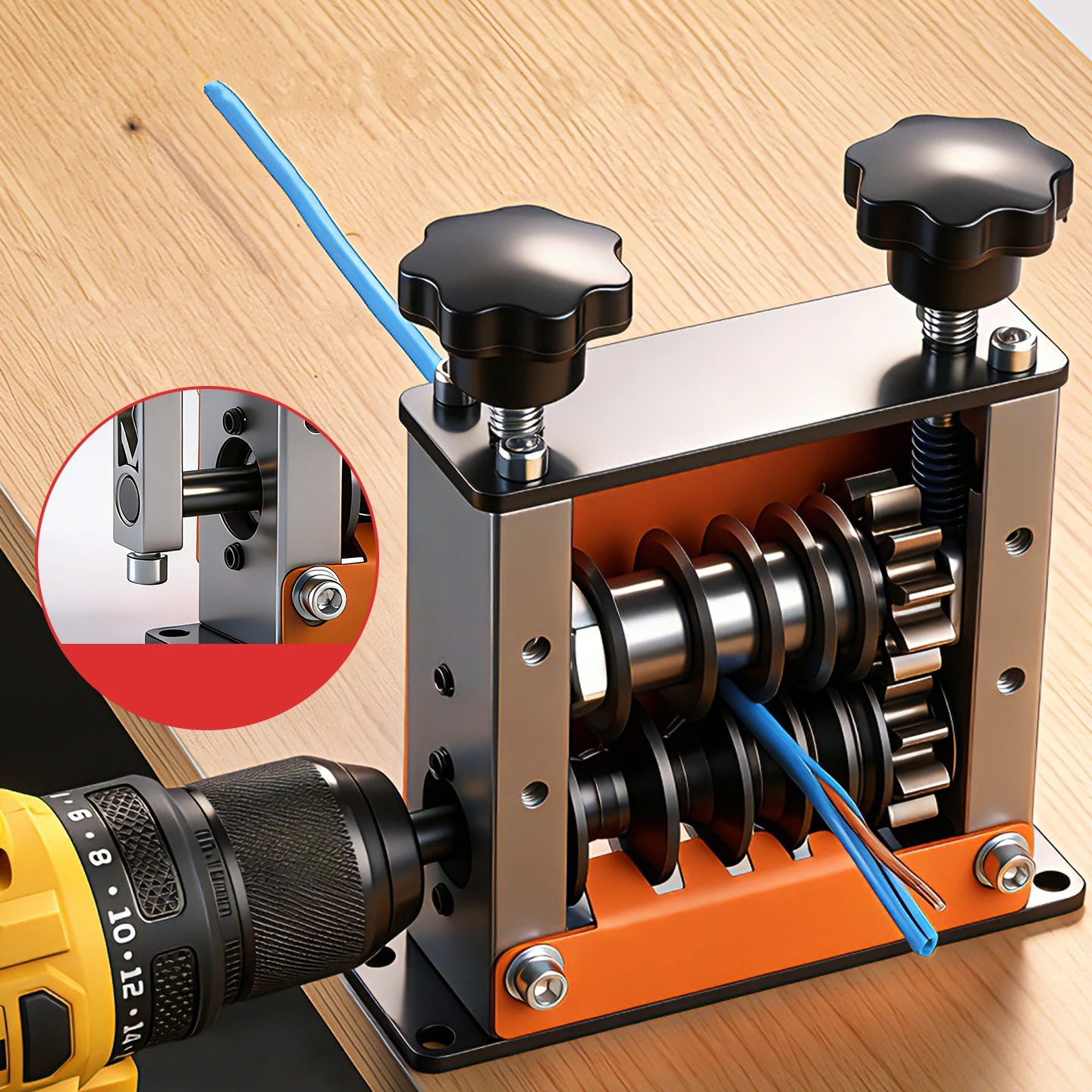 Machine à dénuder les fils manuelle/électrique, dénudeur de fils portable, outil de dénudage de fils électrique