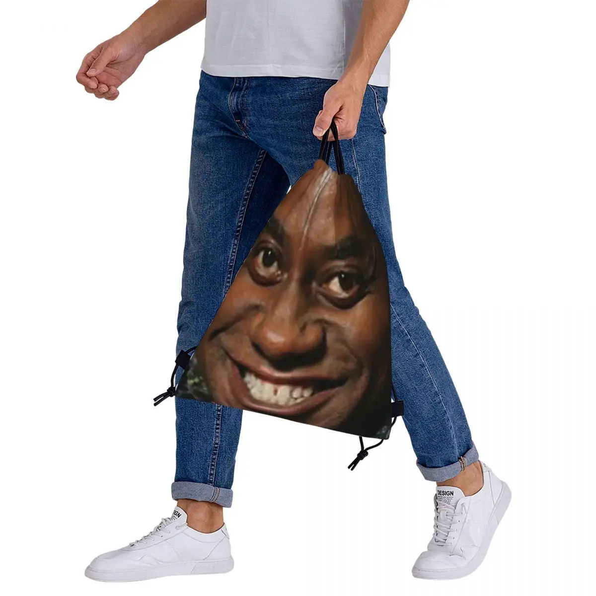 Ainsley Harriott Backpacks Casual Portable Drawstring Bags Drawstring Bundle Pocket Sundries Bag Book Bags For Travel School