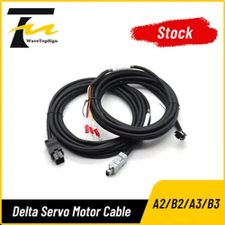 WaveTopSign B2 B3 A2 AB A3 Servo Motor Encoder Cable 100W 200W 400W 750W Low Power for Delta