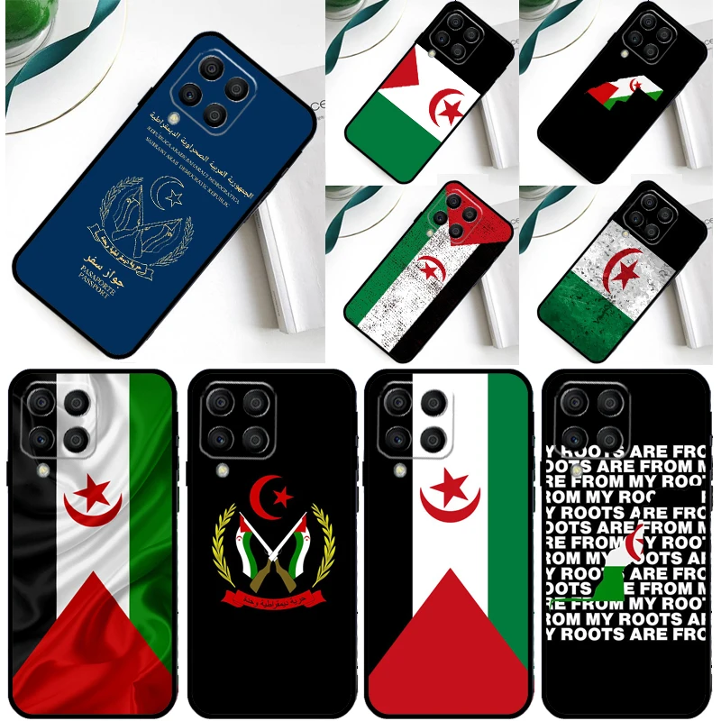 Western Sahara Flag Cover For Samsung Galaxy M55 M15 M33 M13 M23 M53 M31 M51 M14 M34 M54 M20 M30s M52 M32 Case