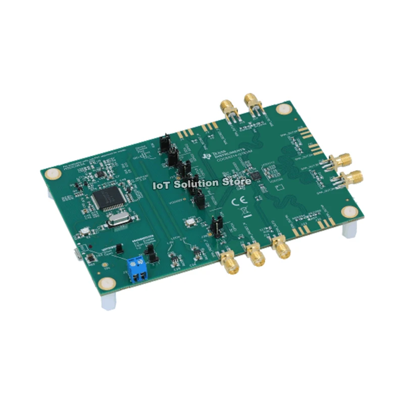 CDCE6214-Q1EVM — 4 differential and 1 LVCMOS outputs clock generator evaluation module