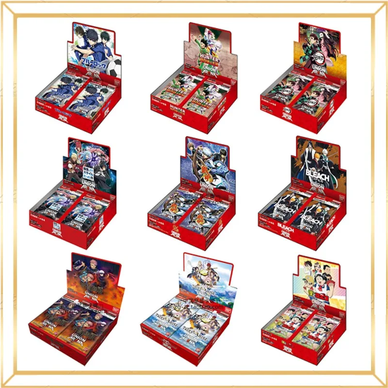 バンダイユニオンアリーナ公式tcgトレーディングカード-ブリーチ-jjk-デーモンスレイヤー-ブルーロック-スライム-プレコンストラクトデッキ-コレクタブルカードギフト