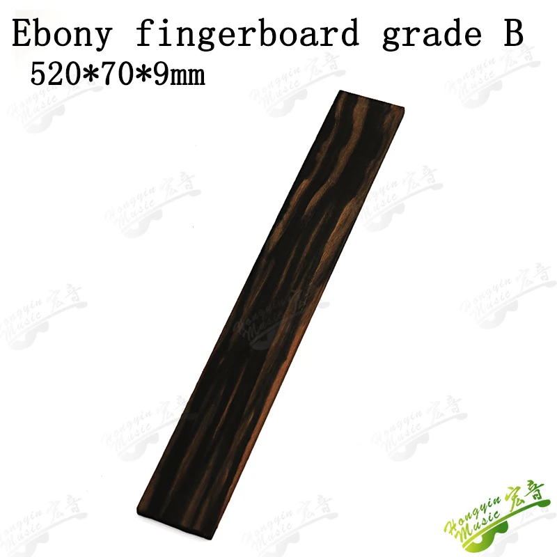 Gitarren-Griffbrett aus Ebenholz 520*70*8mm HUATOOL – Detail 5