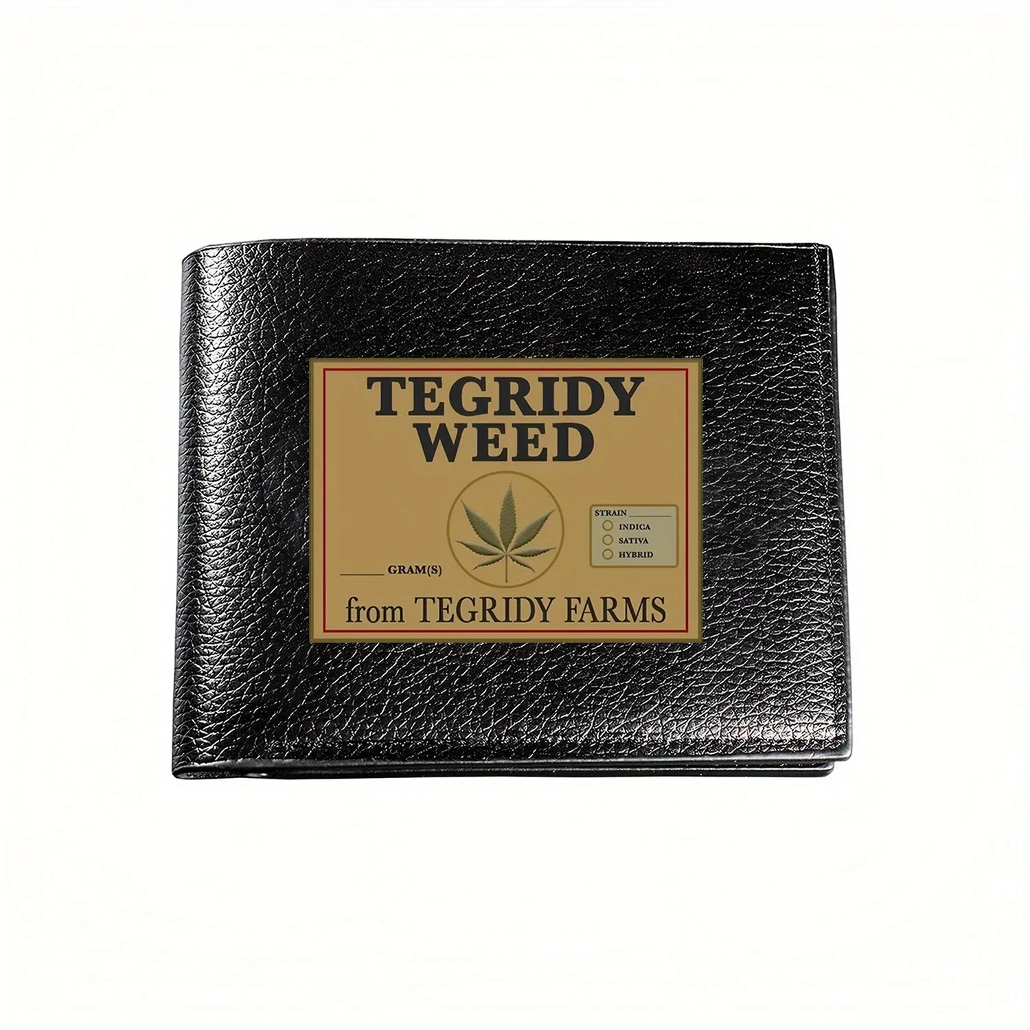 

Tegridy Weed Farm Cannabis Leaf Gram Подарок Премиум Роскошный красивый кошелек Деловой мужской повседневный элегантный простой практичное качество Styli