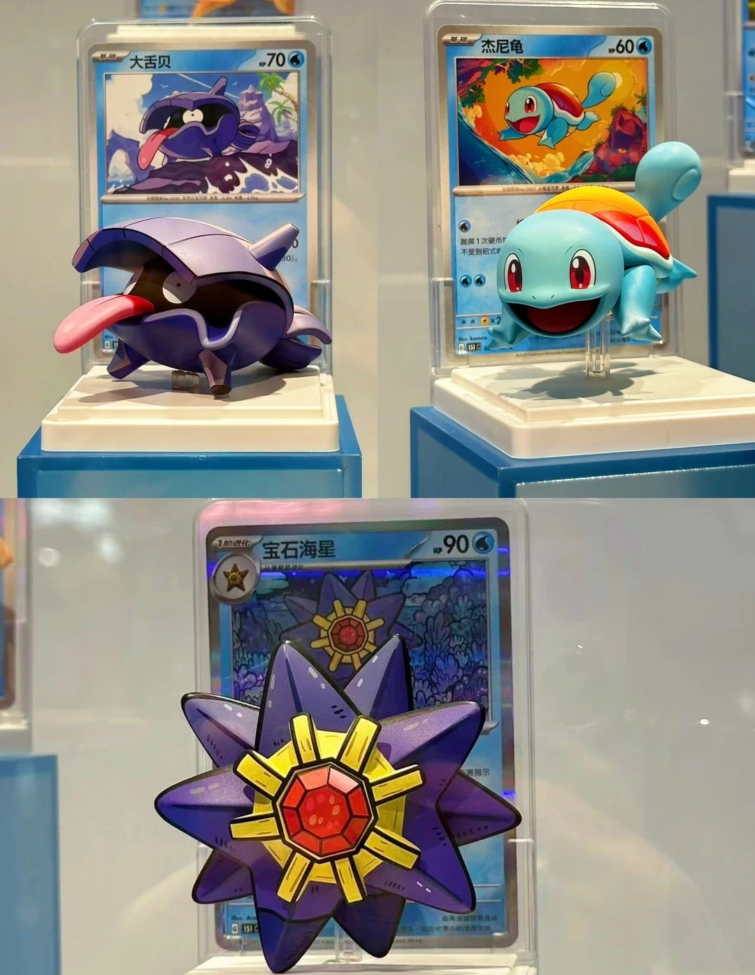 official-pokemon-151-figure-surprise-blind-box-dream-highlight-vol-2-collection-with-background-card-stand-creative-toy-gift