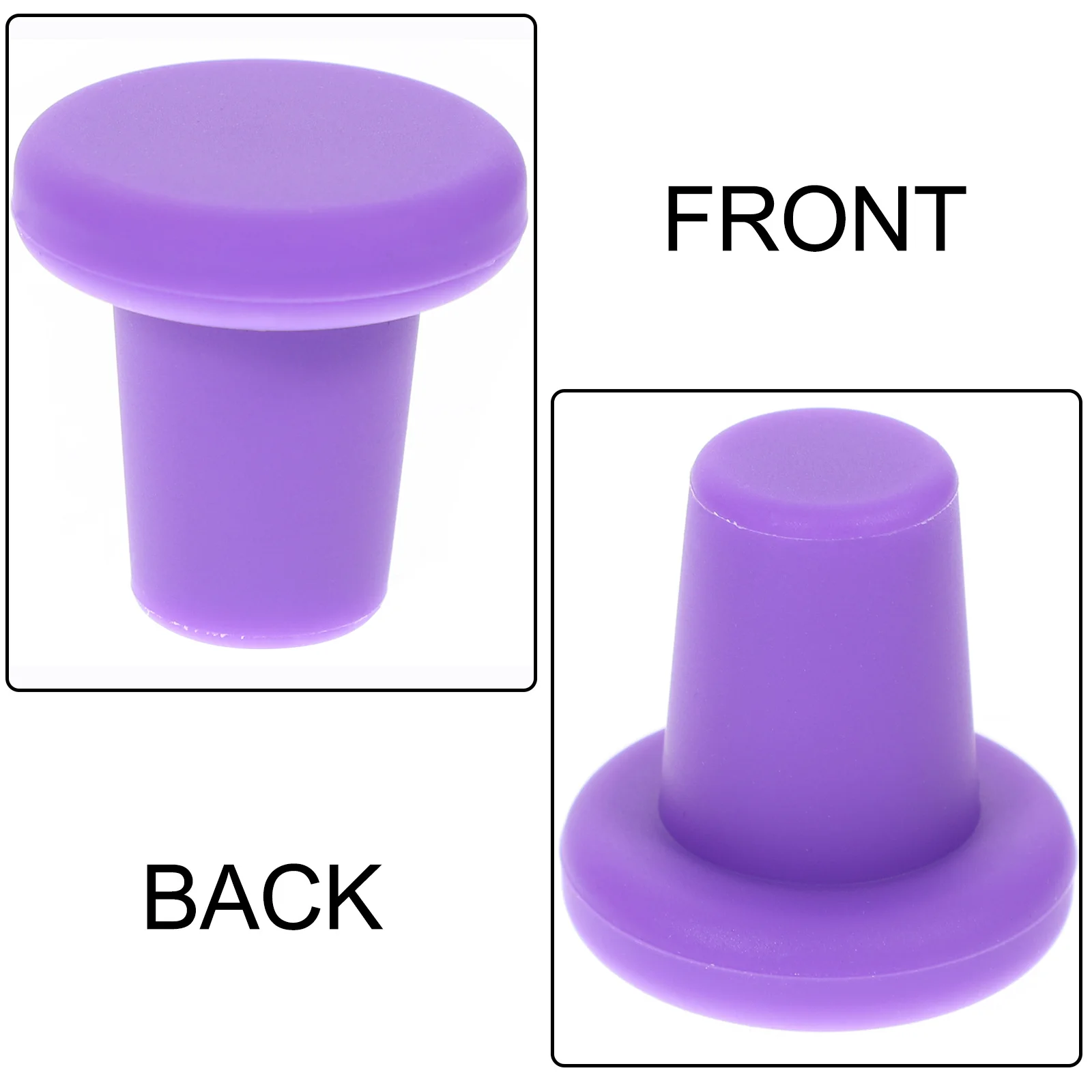 

6Pcs Wine Bottle Stopper Silicone Sealing Cap for Beverage Preservation Great for Banquets Halloween Parties and Daily Use