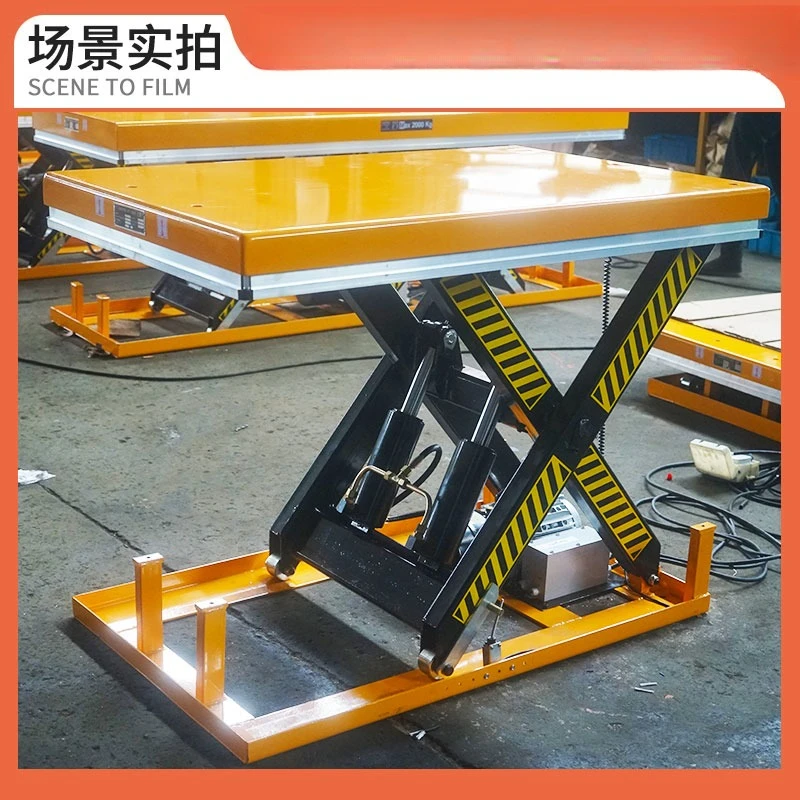 Fixed Electric Hydraulic Lifting Platform Lift Customized Scissor Lifting Unloading Platform Small Countertop