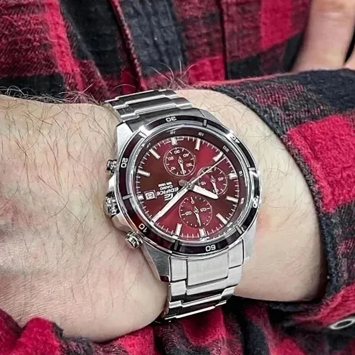 Casio-Quartz Waterproof Chronograph, Business Fashion, Luxury Brand, Edifice Series, New Model, 2023