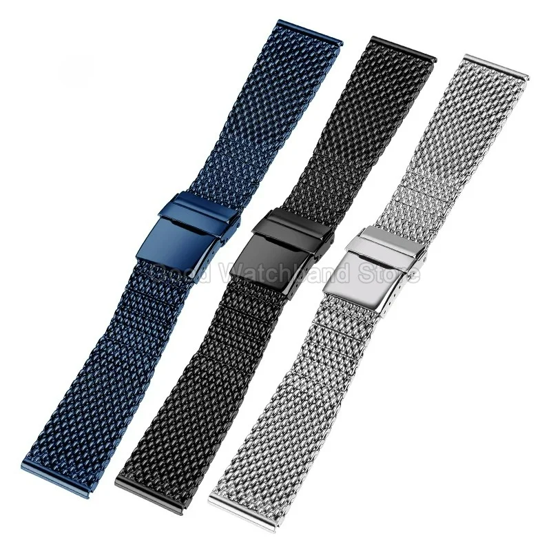 For Breitling Citizen Promaster Blue Angels 3rd Generation CB5840-59ECB5848 Watchband Stainless Steel Milanese Mesh Bracelet