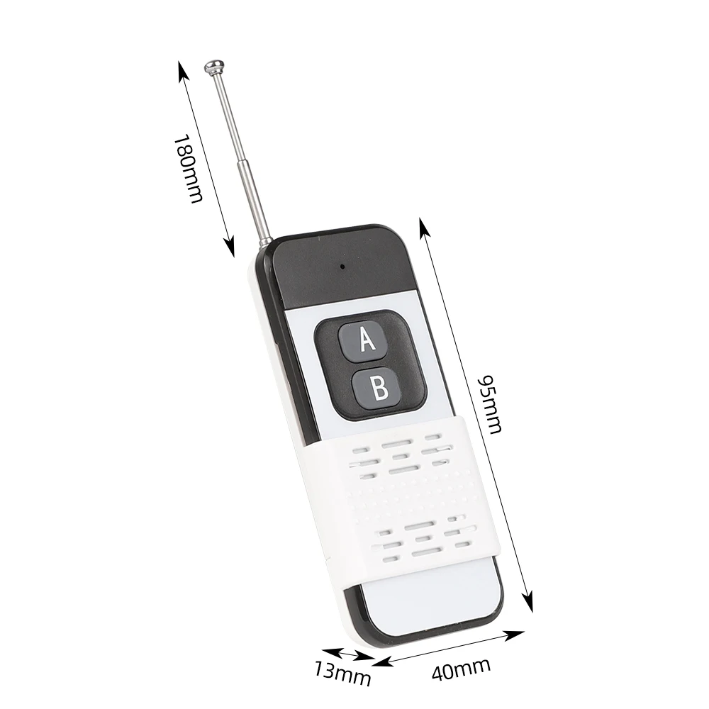 433 Mhz Wireless RF Module Remote Control Learning Code 1527 Remote Control 1/2/4CH Long Range 1000m For Lamps Lights Gate Door