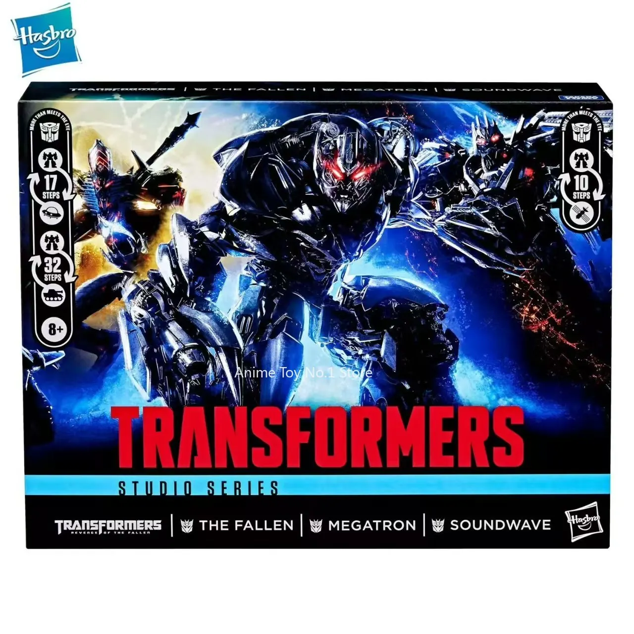 Nuovo in magazzino Transformer Decepticons Trio G1 Giocattoli animati Regali di festa alla moda Personaggi anime Studio Raccogliere modello mobile