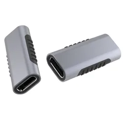 Female To Female USB C Coupler Adapter Extension Cable Connector USB-C Coupler USB Coupler Type-C Converter Charging 100W
