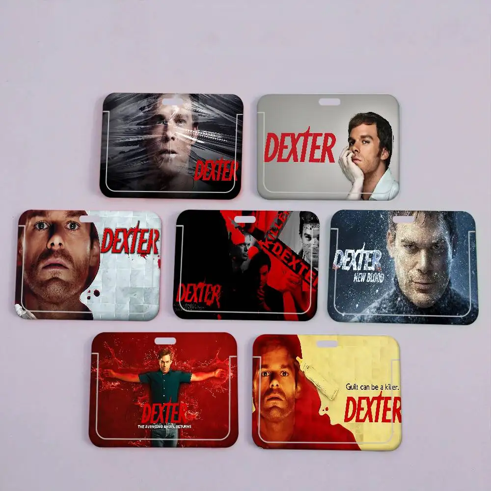 

Classic Horror TV D-Dexter Pocket Credit ID Card Badge Tag Holder Pass Case W/ Neck Strap Lanyard