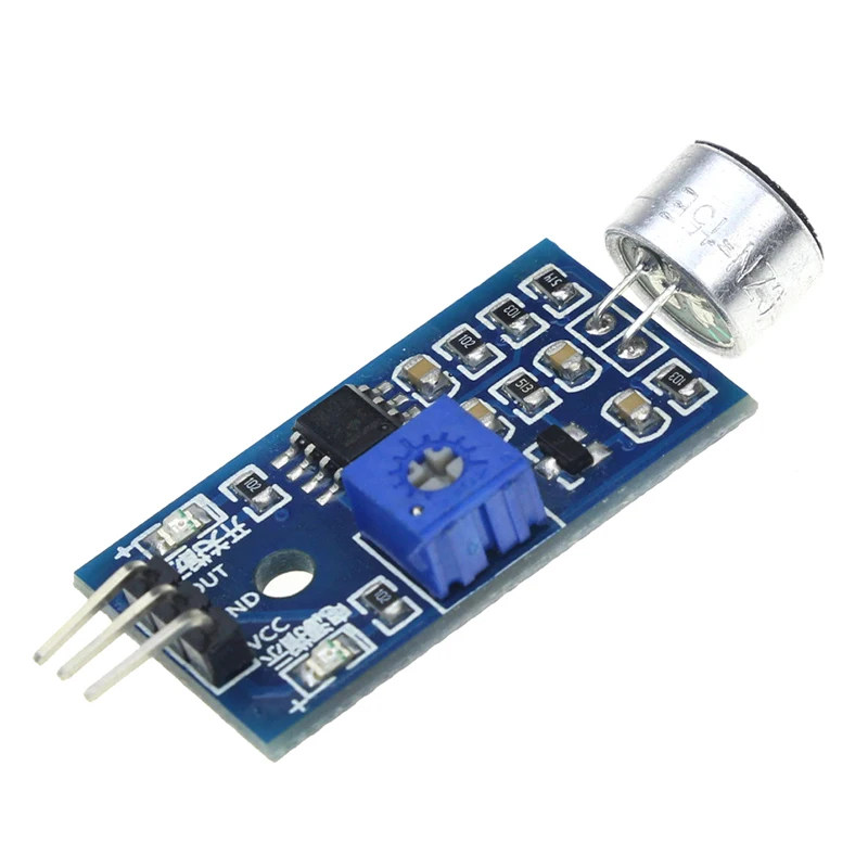 Modulo sensore di rilevamento del suono vocale a 3 pin Intelligent robot helicopter aircraft Arduino kit fai da te