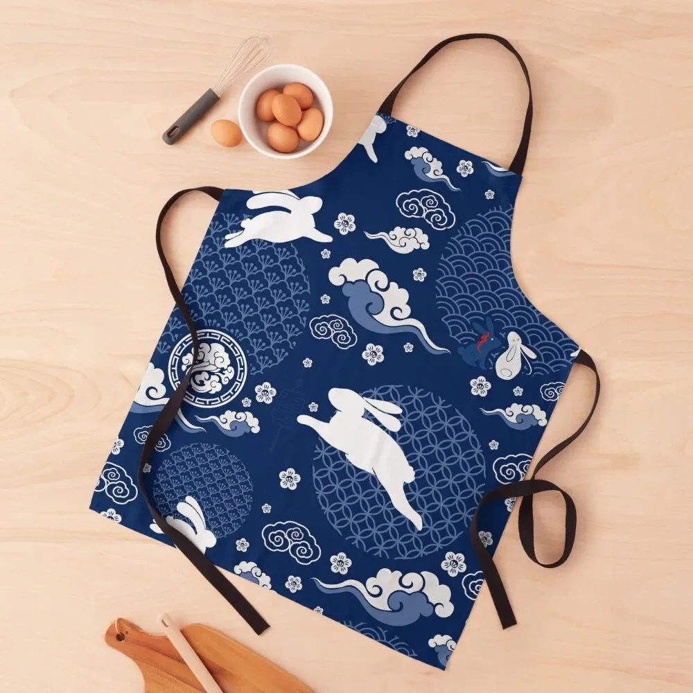 

WangXian Qixi Festival Mask [SEAMLESS] Apron Kitchen Special Accessories cook wear Household Items Apron