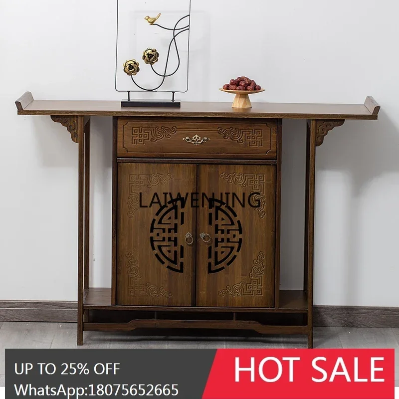 SGF Buddhist niche cabinet God of Wealth Guan Gong offering table Buddha table Entrance desk
