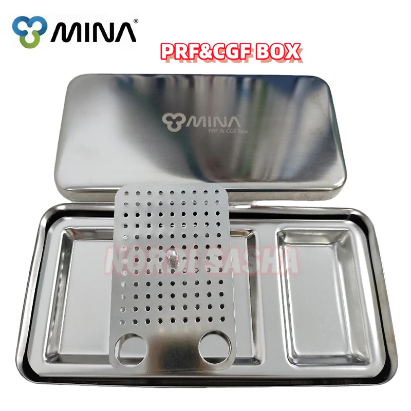 

1Set MINA PRF Box Platelet Rich Fibrin Case For Centrifuge Dental PRR&CGF Box GRF Membrane Surgery Bone Centrifuge Tools