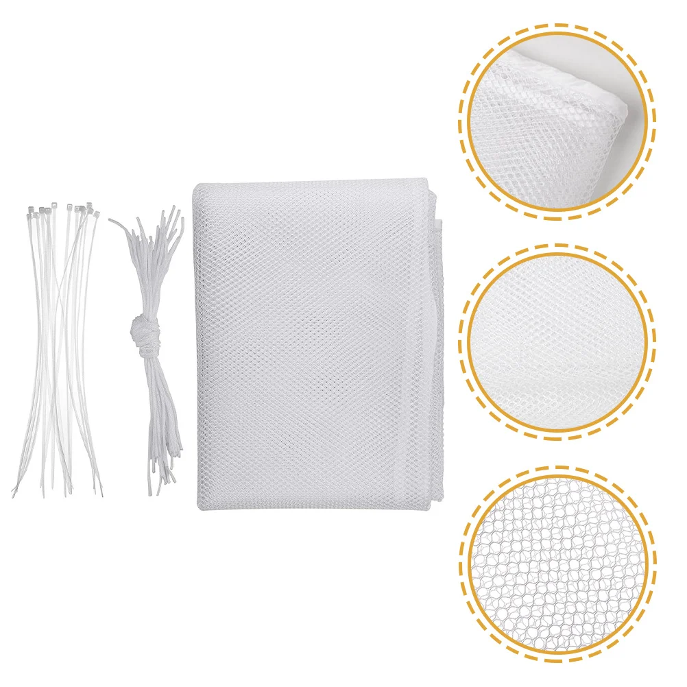 

1 комплект, защитная сетка для лестницы, детские перила, сетчатая защита для балкона, устойчивая к разрыву для защиты детей и домашних животных