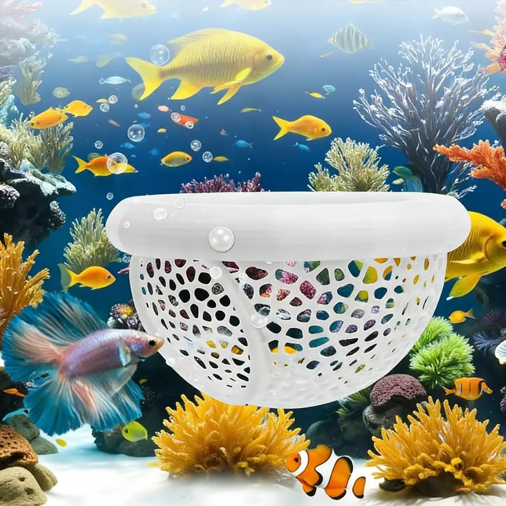 1 Pc Floating Fish Rest Cave Aquarium Shelter A multi-Functional Hammock Suitable For Betta Fish Shrimp Aquarium Supplies