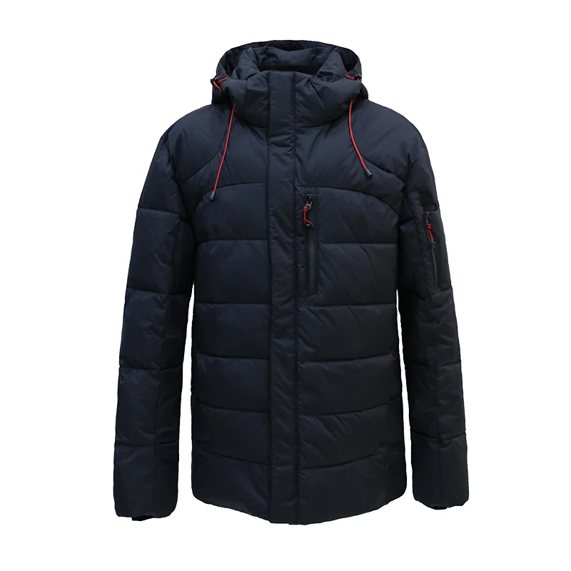 TALIFECK-Chaqueta gruesa acolchada de algodón para hombre, abrigo de invierno con capucha desmontable, Parka cálida, estilo ruso