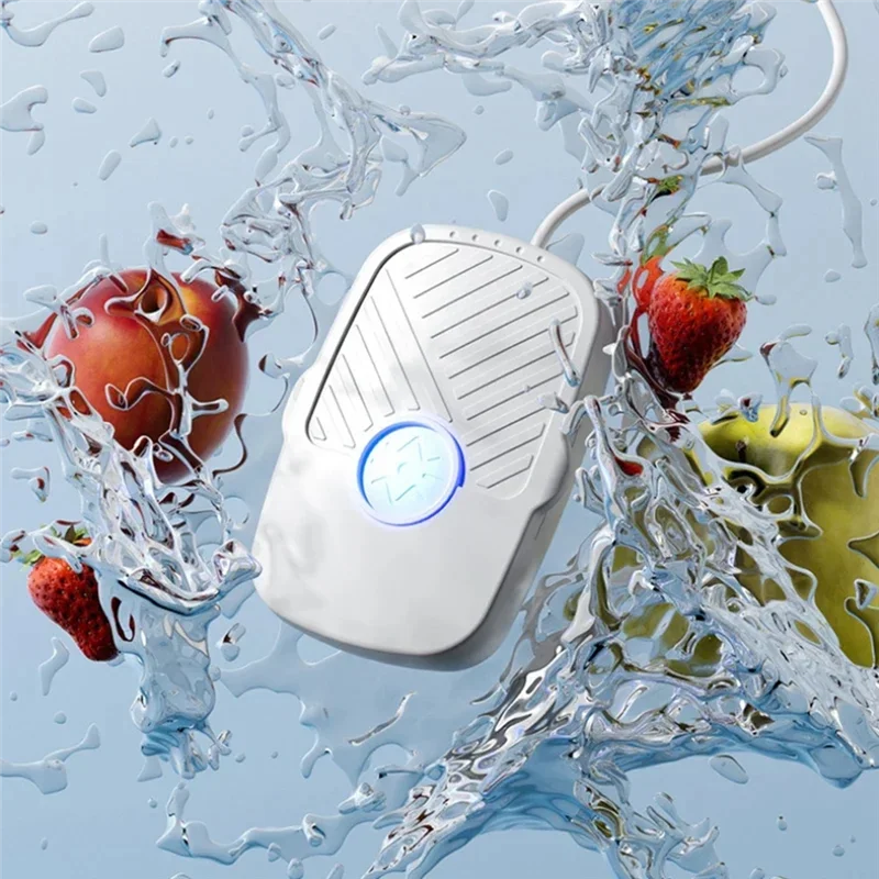 Fruit And Vegetable Cleaning Machine Multi-Functional Cleaner Mini Kitchen Tool For Efficient Wash