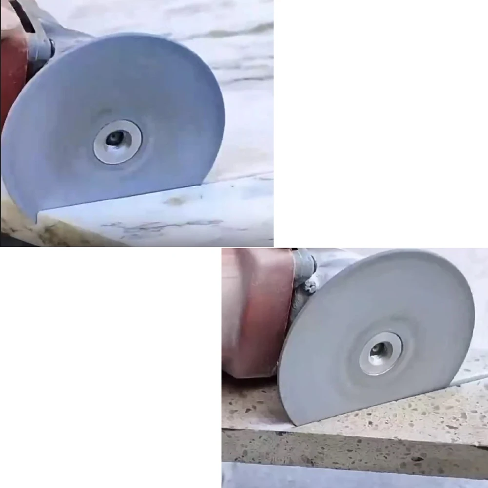 ใบมีดตัดจานเจียรเพชร M10 80-125มม. 1แผ่นสำหรับตัดกระเบื้องหินอ่อนหินแกรนิตเคลือบเพชรสองด้าน