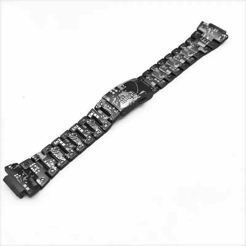 New Titanium DW5600 GWM5610 G5600E GW5000 Metal Bezel Stainless Steel Watchband Strap GWB5600 WtachCase Accessories WithTools